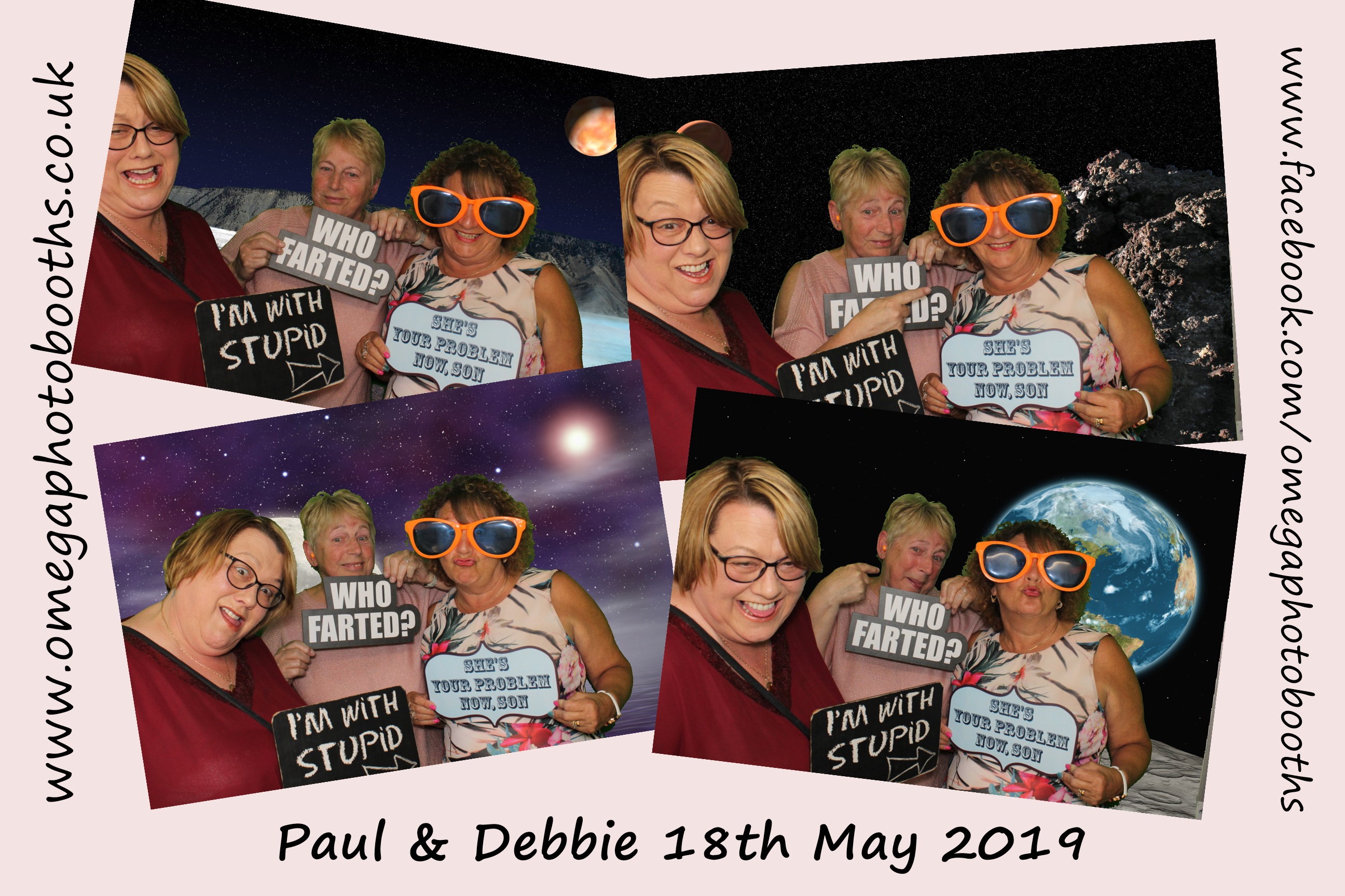 Paul and Debs wedding party  | View more photos from the event at gallery.omegaphotobooths.co.uk/u/Omega-Photobooths/Paul-and-Debs-wedding-party